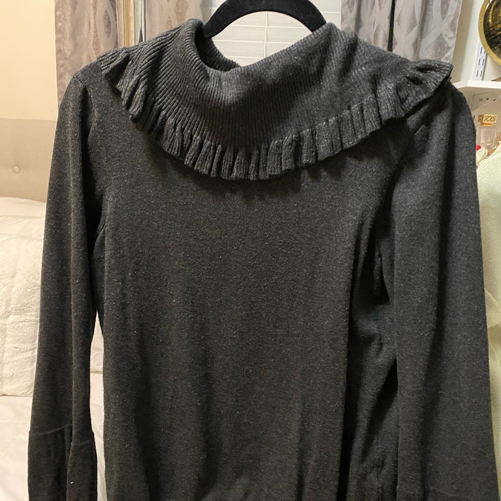Dark gray sweater